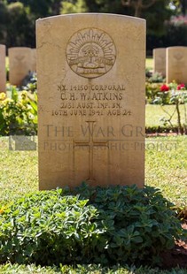 BEIRUT WAR CEMETERY - ATKINS, CHARLES HENRY WILLIAM